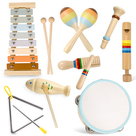YUNLX baby musical xylophone for toddlers promotes sound exploration and motor skills