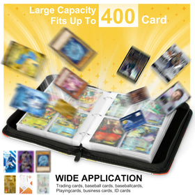 YunMor zipper closure keeps cards secure during transport.
