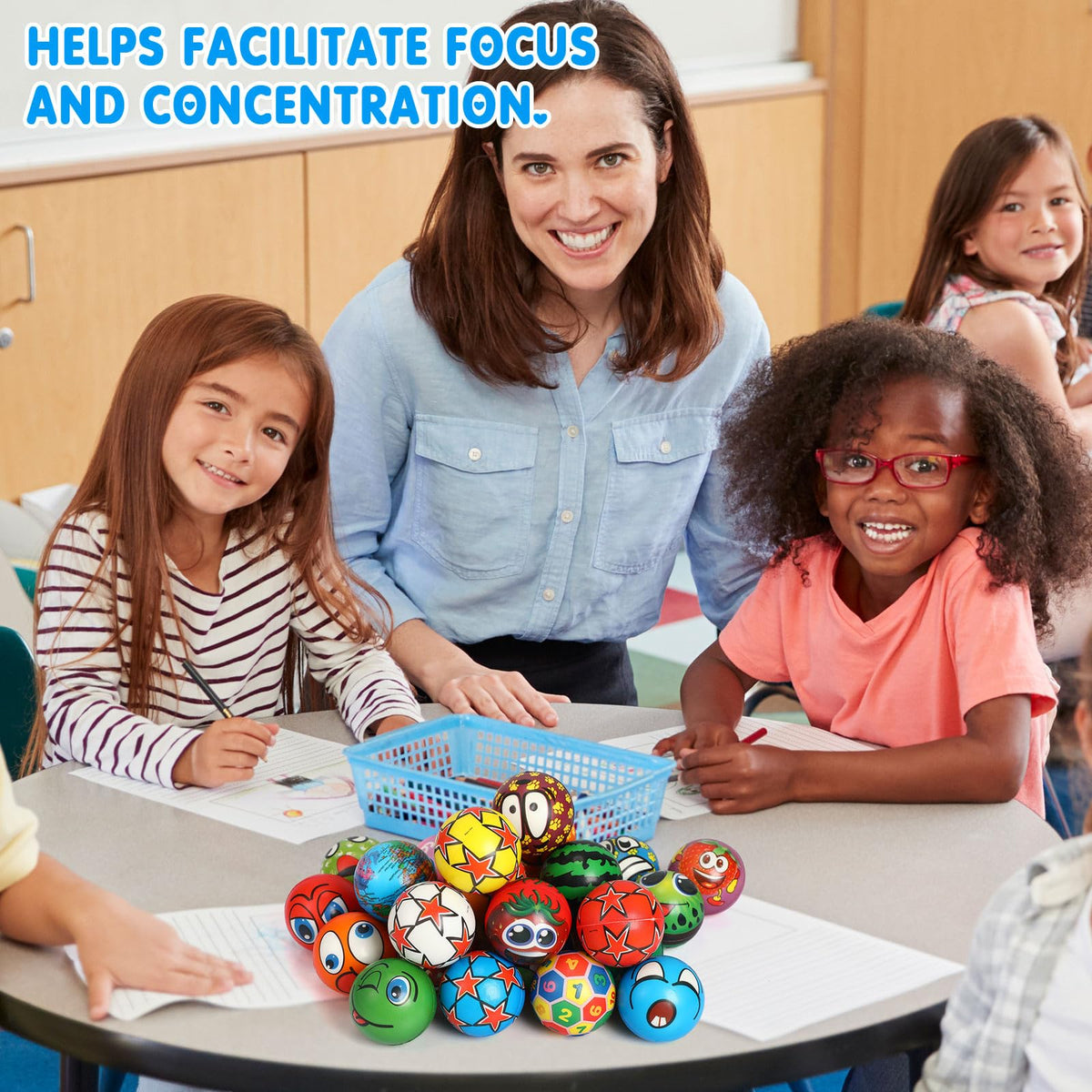 Yunsailing classroom-prize stress balls boost engagement during activities
