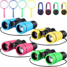 Yunsailing 4-Set Kids Binoculars with colorful packaging for outdoor exploration and learning