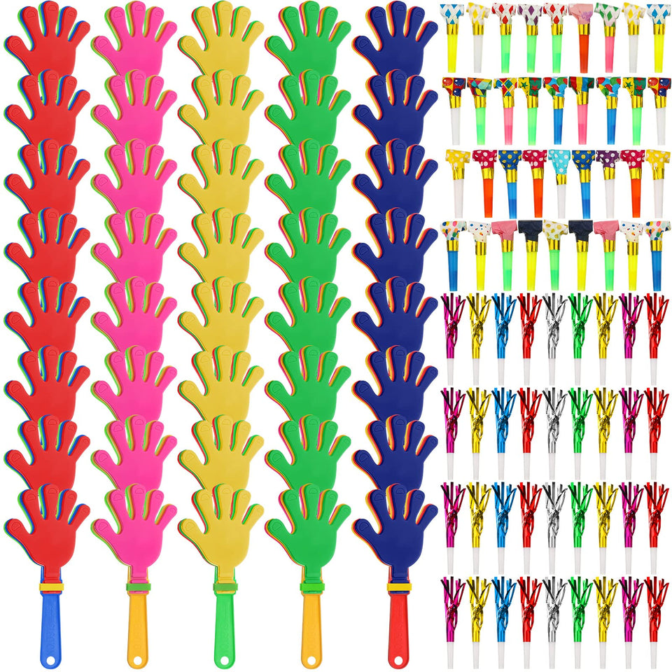 Yunsailing hand clappers in bold colors offer quick, easy way to hype up events