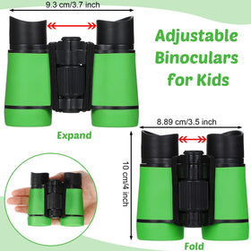 Yunsailing kids binoculars highlighting 4x magnification for nature study