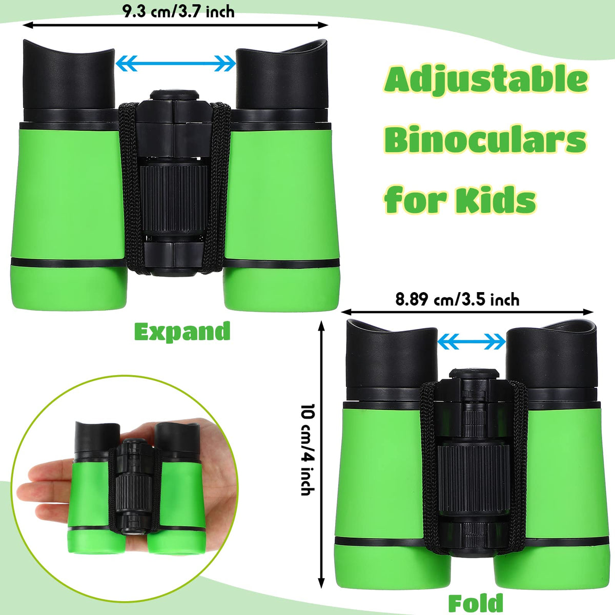 Yunsailing 4x30 kids binoculars with soft eyecups for safe, comfortable use.