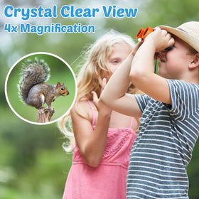 Yunsailing lightweight, durable binoculars reduce eye strain during learning outdoors.