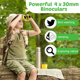 Yunsailing binoculars showing magnifying glass and compass for versatile outdoor tools