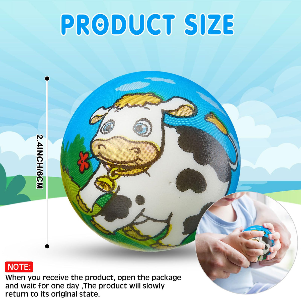 Yunsailing soft-foam stress balls variety for gentle grip and mood lift