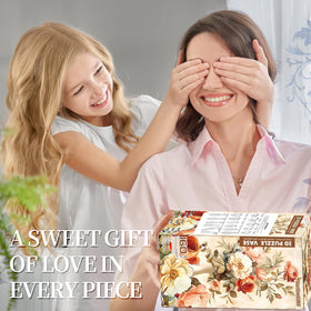 Durable, glue-free interlocking design ensures lasting display.