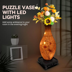 YunSheCSBS assembly puzzle vase for adults boosts creativity and focus.