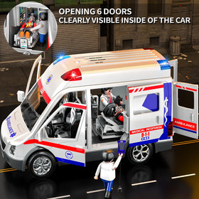YunWings ambulance toy medical accessories spark storytelling