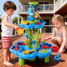 YunWings Backyard Multi-Child Play Area supports social play outdoors.