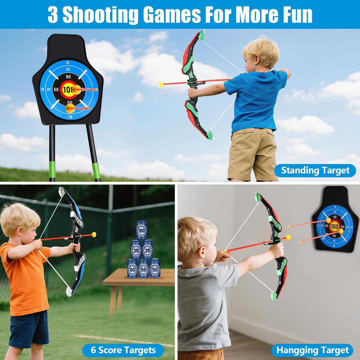 YunWings suction cup arrows designed for safe indoor use