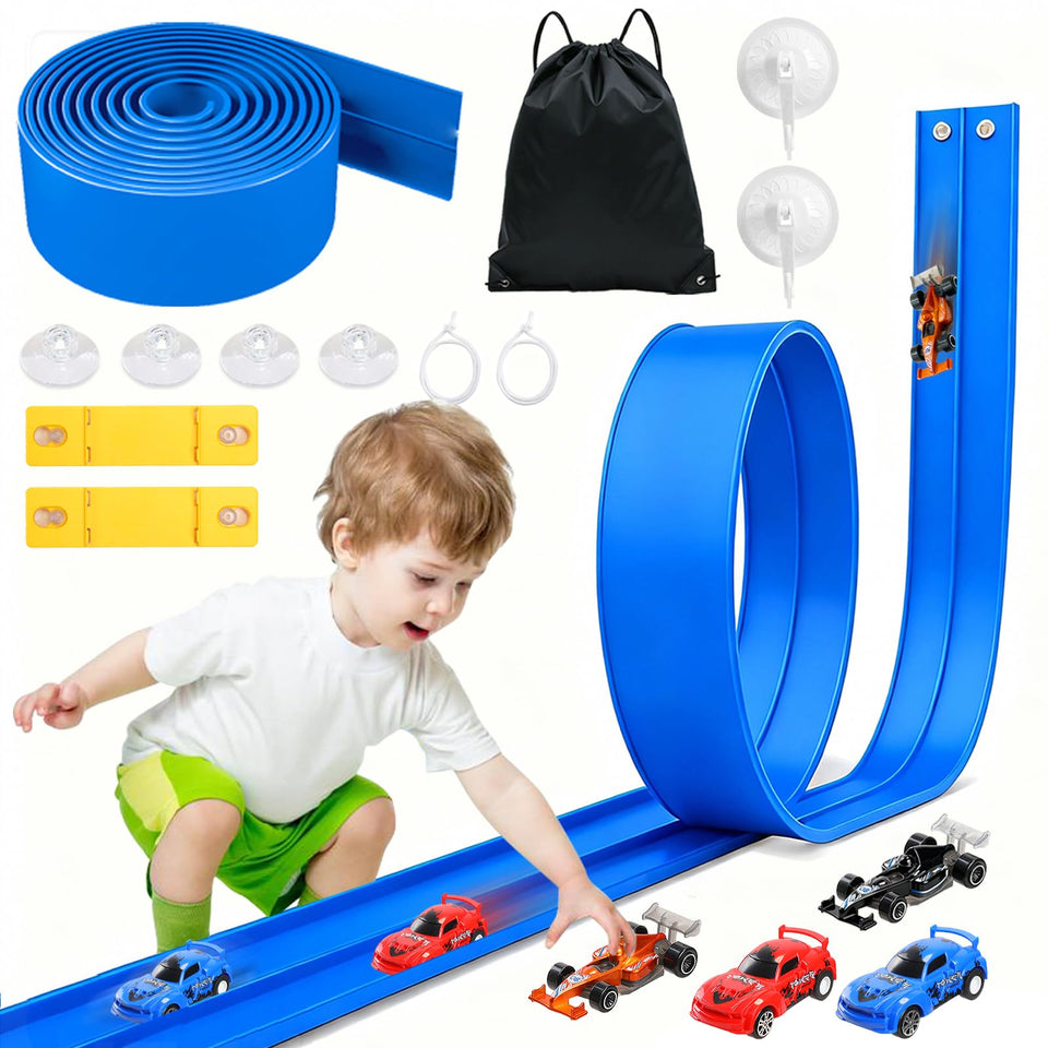Yunzuiyue 20ft flexible race track stretches playtime with endless course options