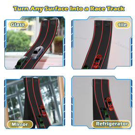 YUOIOYU compatible with 1/64 diecast cars enables versatile car racing.