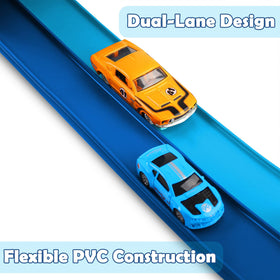 YUOIOYU suction cups hold track to windows for vertical speed challenges.