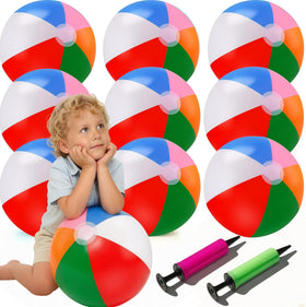YURTKUMAS rainbow beach ball collection view for vibrant outdoor party play