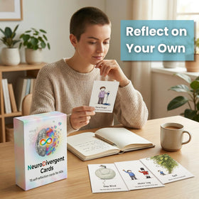 yusetoyue NeuroDivergent Cards therapy-tools image illustrates resources for clinicians and counselors.