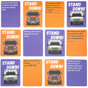 yusetoyue Stand Down Card Game cards spread ready for play and bonding