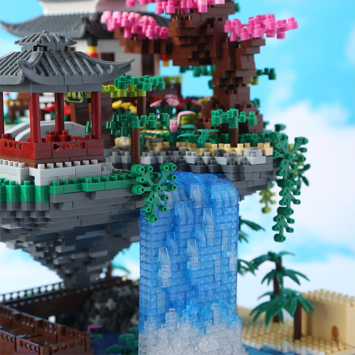 Yushinv vivid colors and materials inspire engaging, visible construction