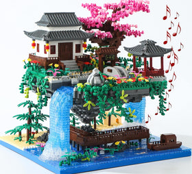 Yushinv Cherry Blossom Tree House packaging showcases premium gift-ready presentation