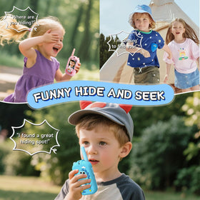 YUSSBCU video walkie talkie kids rechargeable battery for longer play