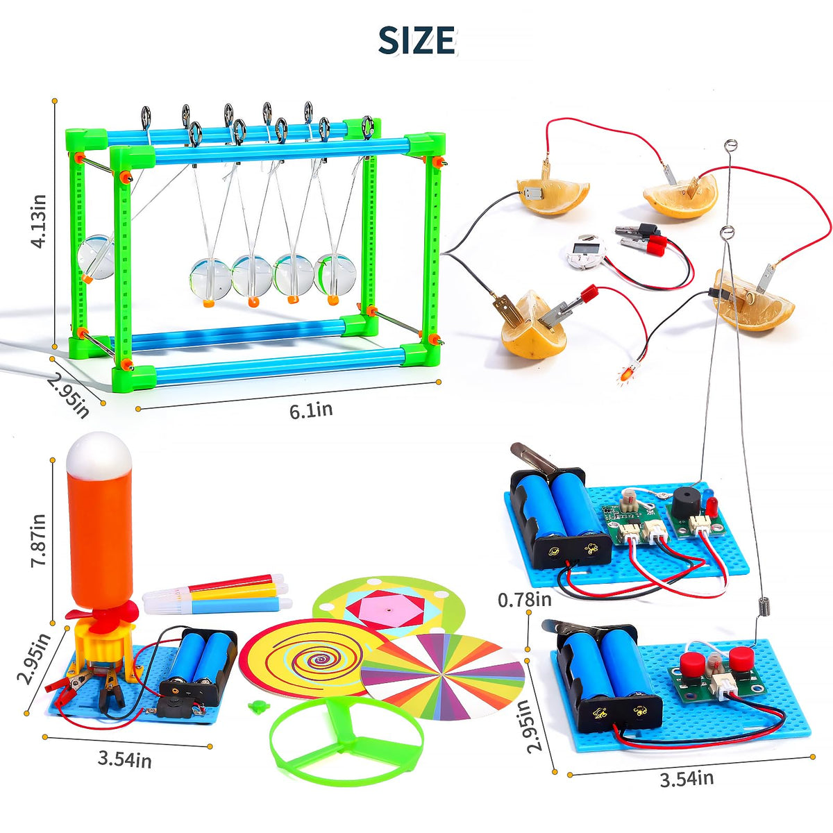 Yutin 7-in-1 STEM kit educational models for classroom or home use.