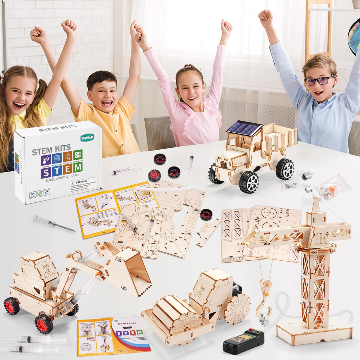Yutin STEM Kit Instructions—clear steps support smooth, independent assembly.