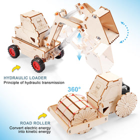 Yutin STEM Kit Solar Truck—solar power sparks exploration of energy concepts.