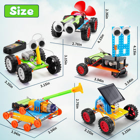 Yutin STEM Kits easy-to-follow instructions aiding kid-led assembly