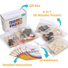 Yutin STEM kit screwdriver included for easy at-home assembly