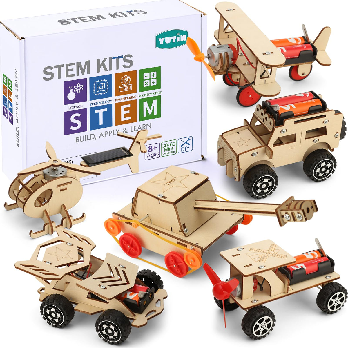 Yutin STEM kit solar helicopter demonstrating solar energy use and flight potential
