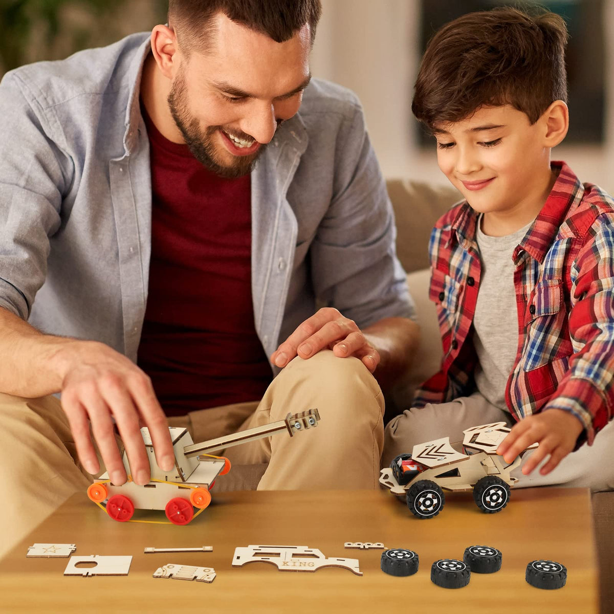 Yutin STEM kit tank model inviting hands-on assembly and testing