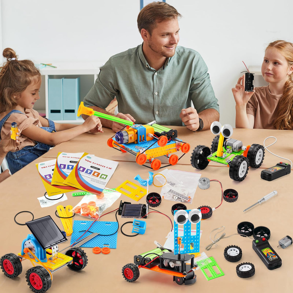 Yutin STEM Kits wire-controlled car for precise remote control practice