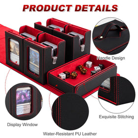 Yuunaie deck box with carry handle for easy travel