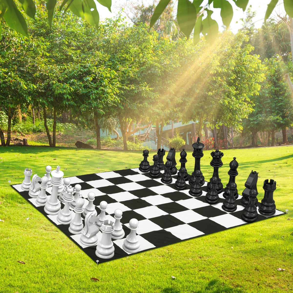 Yuxung mat compatible with 25 to 49 inch sets for versatile games.
