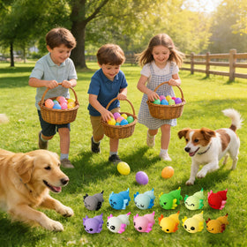 YUYUGAGA versatile Easter favors work as party prizes, stocking stuffers, or rewards.