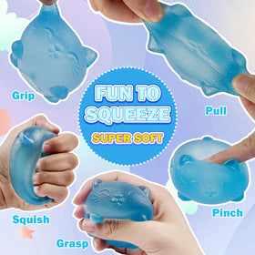 YVBBHE anxiety-relief toy blue supports calming tactile engagement