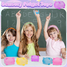 YVBBHE gummy kitty and sugar ball set perfect as classroom sensory tools.