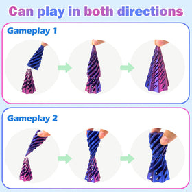 YVBBHE cone spiral fidget delivers textured twists for concentration on tasks