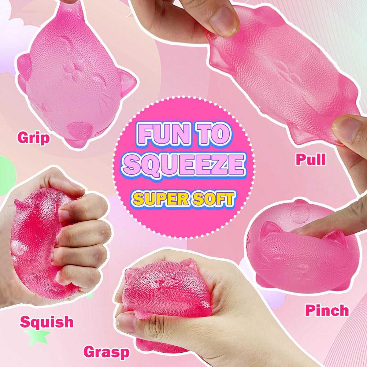 YVBBHE durable TPR material squishy for schools and offices