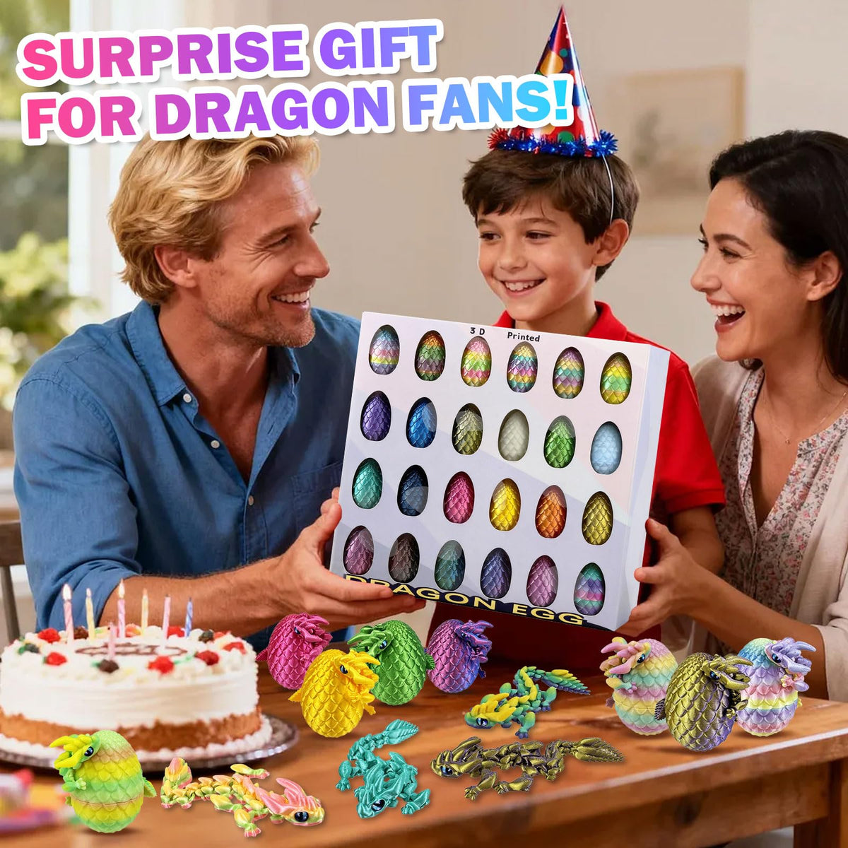 YVBBHE dragon toys make a playful gift for enthusiasts.