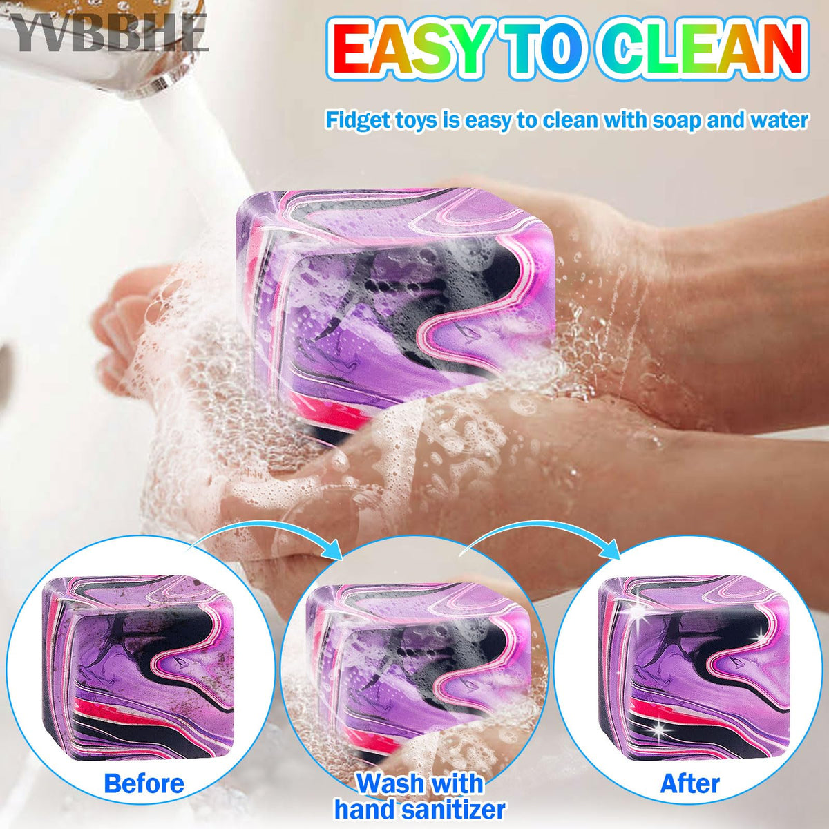 YVBBHE maltose ball squeeze toy for satisfying tactile compression