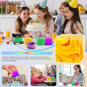 YVBBHE stress relief squishy travel toy highlights portable calm anywhere.