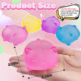 YVBBHE sugar ball pink squishy suited for focus and calming