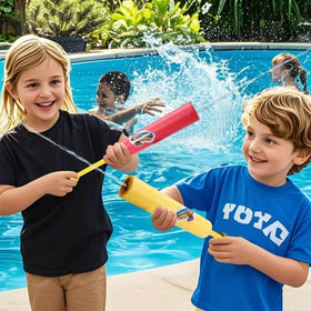 Yvzean dinosaur water guns ideal for beach, backyard, and park adventures.