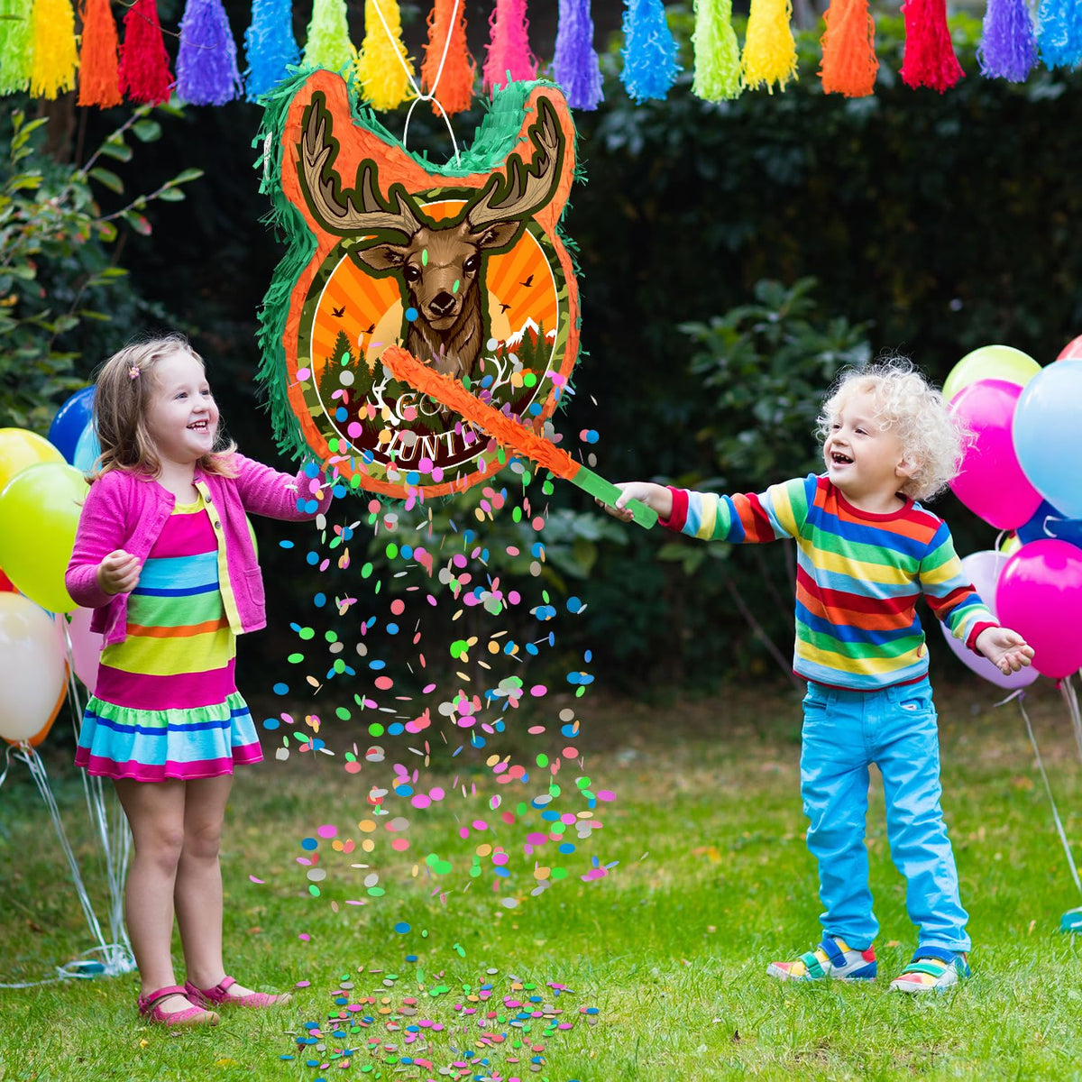 Ywediim camo theme party decor elevates hunting-inspired celebrations.
