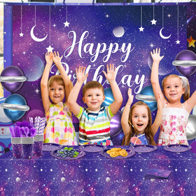Ywediim galaxy straws coordinate with the color scheme.