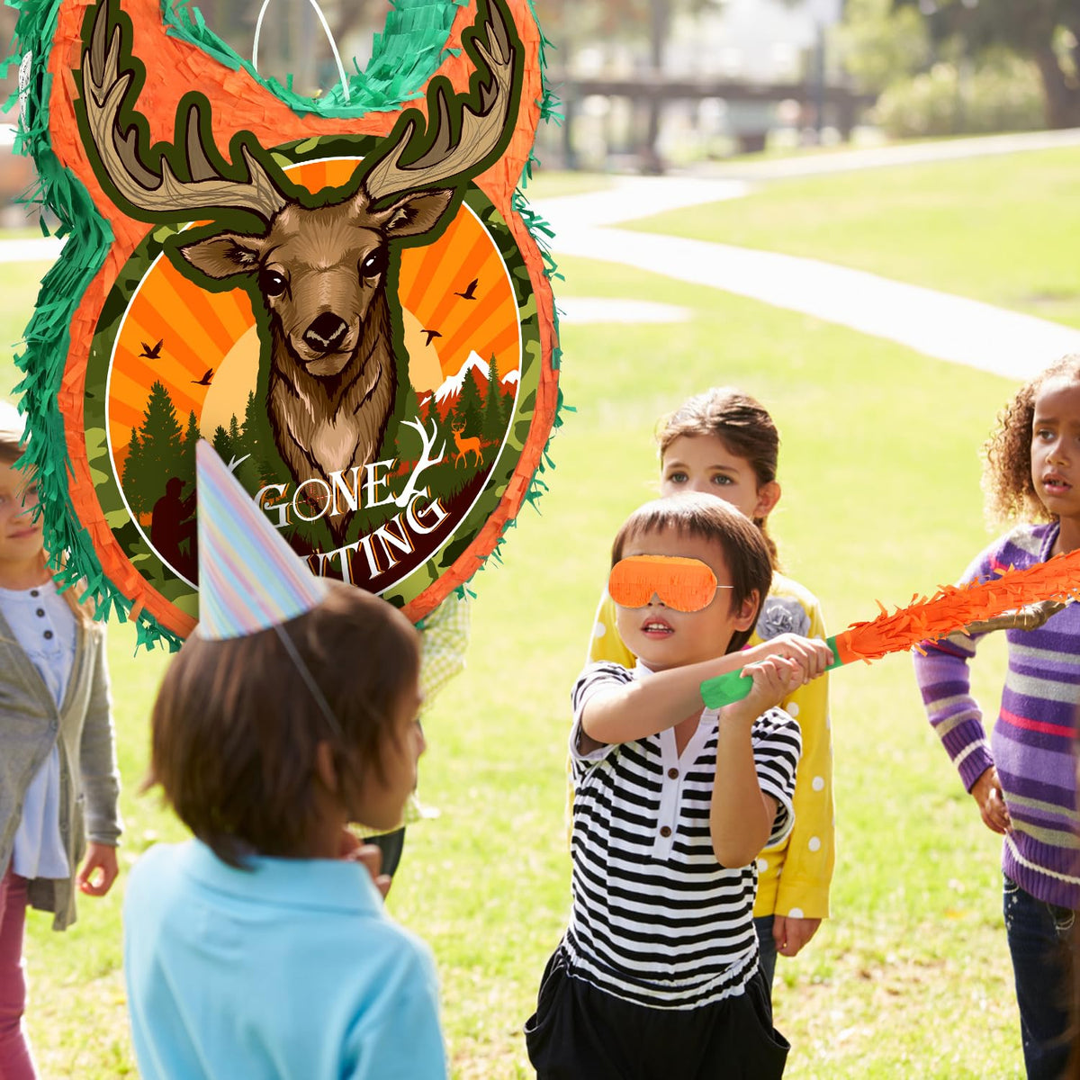 Ywediim hunting party supplies set supports interactive games and fun.