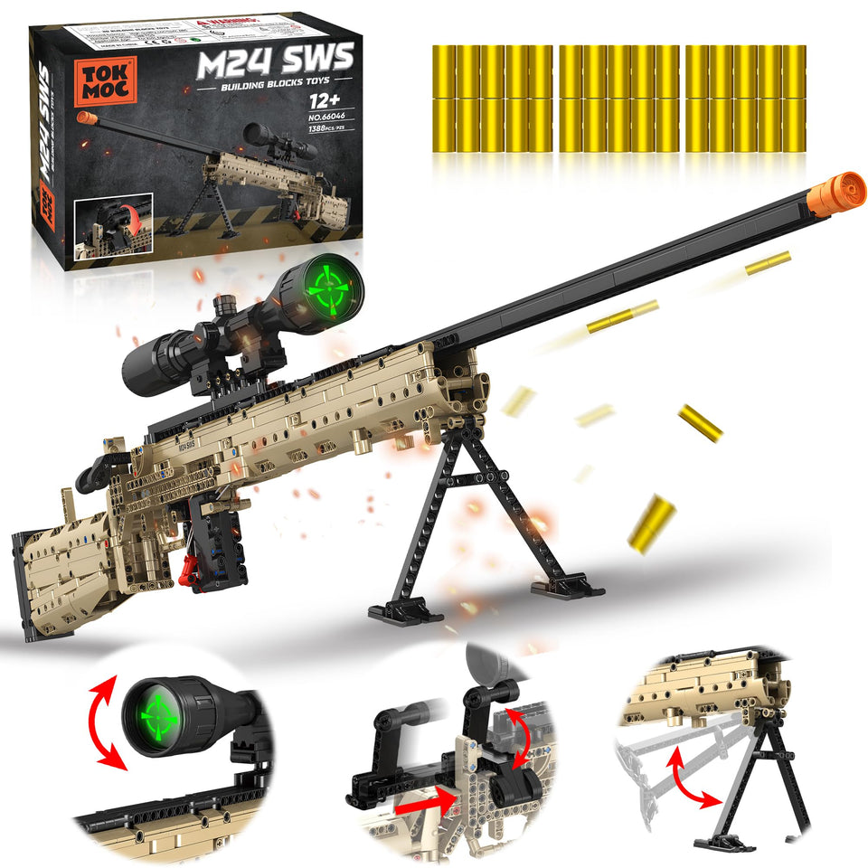 YWFSFZ M24 building-block model assembly for a precise, hands-on experience.