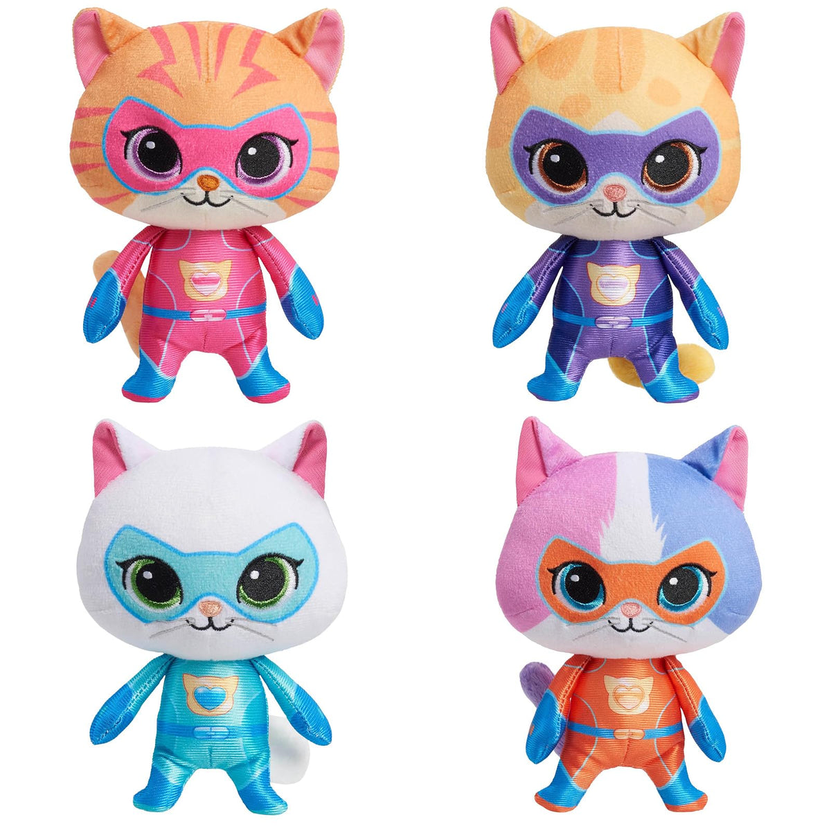YXCTZKVX SuperKitties Bitsy plush 8-inch with soft fabric for cozy snuggles