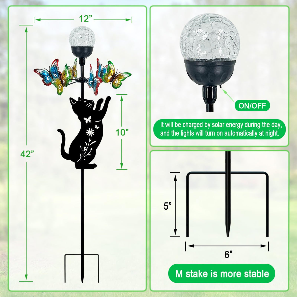 YY Gardenia patio pathway decor adds seasonal ambiance for evenings.